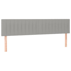 VidaXL 346284 tête de lit et pied de lit Gris clair