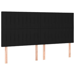 VidaXL 346286 tête de lit et pied de lit Noir