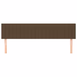 VidaXL 346287 tête de lit et pied de lit Marron foncé