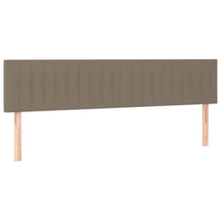 VidaXL 346288 tête de lit et pied de lit Taupe