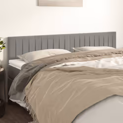 VidaXL 346292 tête de lit et pied de lit Gris clair