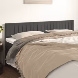 VidaXL 346293 tête de lit et pied de lit Gris foncé