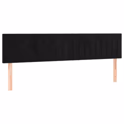VidaXL 346294, Noir, Polyester, Bois, 2000 mm, 78 cm, 88 cm, 50 mm