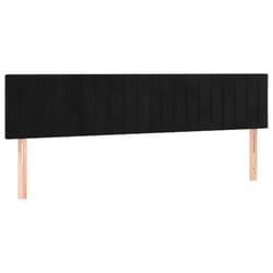 VidaXL 346294 tête de lit et pied de lit Noir