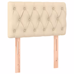 VidaXL 346303, Crème, Polyester, Bois, 800 mm, 78 cm, 88 cm, 70 mm