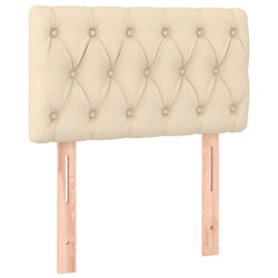 VidaXL 346303 tête de lit et pied de lit Crème