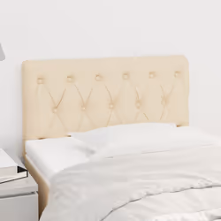 VidaXL 346303 tête de lit et pied de lit Crème