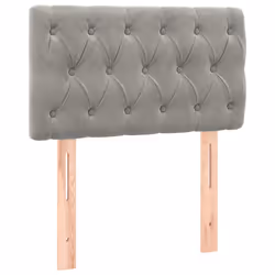 VidaXL 346306, Gris clair, Polyester, Bois, 800 mm, 78 cm, 88 cm, 70 mm