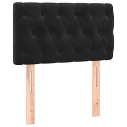 VidaXL 346308 tête de lit et pied de lit Noir