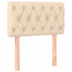 VidaXL 346317, Crème, Polyester, Bois, 900 mm, 78 cm, 88 cm, 70 mm