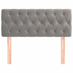 VidaXL 346320 tête de lit et pied de lit Gris clair