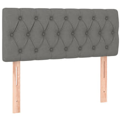VidaXL 346327 tête de lit et pied de lit Gris foncé