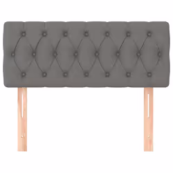 VidaXL 346327 tête de lit et pied de lit Gris foncé