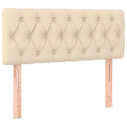VidaXL 346331 tête de lit et pied de lit Crème