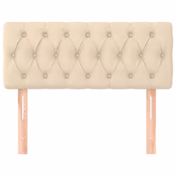 VidaXL 346331 tête de lit et pied de lit Crème