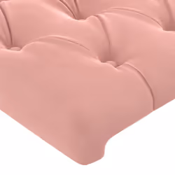 VidaXL 346339 tête de lit et pied de lit Rose - Vue supplémentaire 4