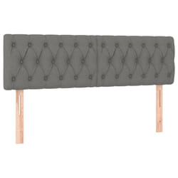 VidaXL 346341 tête de lit et pied de lit Gris foncé