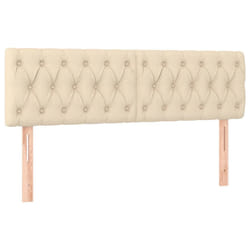 VidaXL 346345 tête de lit et pied de lit Crème