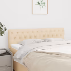 VidaXL 346345 tête de lit et pied de lit Crème