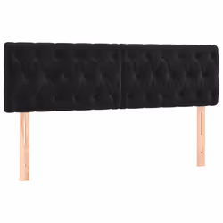 VidaXL 346350, Noir, Polyester, Bois, 1440 mm, 78 cm, 88 cm, 70 mm