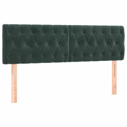 VidaXL 346351, Vert foncé, Polyester, Bois, 1440 mm, 78 cm, 88 cm, 70 mm