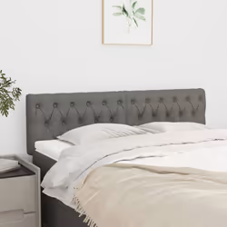 VidaXL 346355 tête de lit et pied de lit Gris foncé