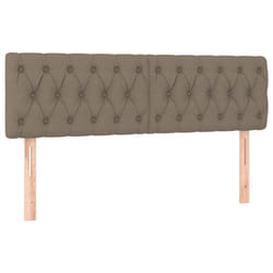 VidaXL 346358 tête de lit et pied de lit Taupe