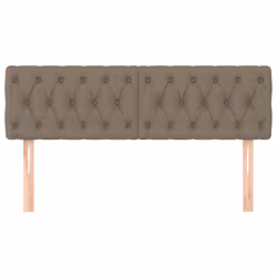VidaXL 346358 tête de lit et pied de lit Taupe