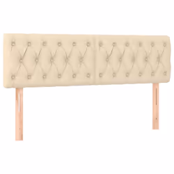 VidaXL 346359, Crème, Polyester, Bois, 1600 mm, 78 cm, 88 cm, 70 mm