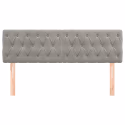 VidaXL 346362 tête de lit et pied de lit Gris clair