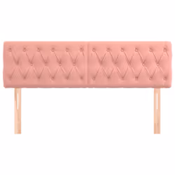 VidaXL 346367 tête de lit et pied de lit Rose