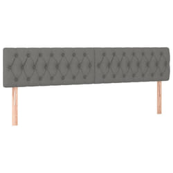 VidaXL 346369 tête de lit et pied de lit Gris foncé