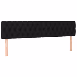 VidaXL 346370, Noir, Polyester, Bois, 1800 mm, 78 cm, 88 cm, 70 mm