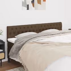 VidaXL 346371 tête de lit et pied de lit Marron foncé