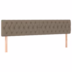 VidaXL 346372, Taupe, Polyester, Bois, 1800 mm, 78 cm, 88 cm, 70 mm