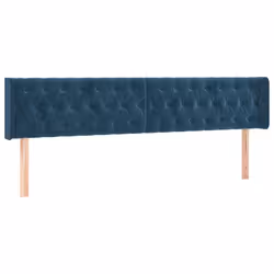 VidaXL 346380, Bleu foncé, Polyester, Bois, 1800 mm, 78 cm, 88 cm, 70 mm