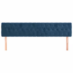VidaXL 346380 tête de lit et pied de lit Bleu foncé