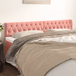 VidaXL 346381 tête de lit et pied de lit Rose - Vue supplémentaire 2