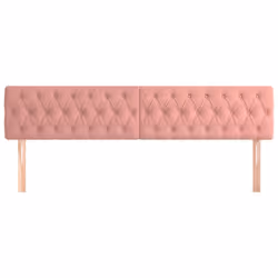 VidaXL 346381 tête de lit et pied de lit Rose - Vue supplémentaire 3