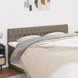 VidaXL 346386 tête de lit et pied de lit Taupe
