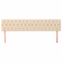 VidaXL 346387 tête de lit et pied de lit Crème