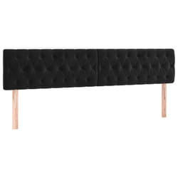 VidaXL 346392 tête de lit et pied de lit Noir