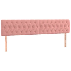 VidaXL 346395 tête de lit et pied de lit Rose