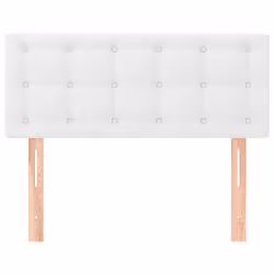 VidaXL 346405 tête de lit et pied de lit Blanc