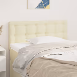 VidaXL 346406 tête de lit et pied de lit Crème