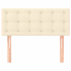 VidaXL 346406 tête de lit et pied de lit Crème