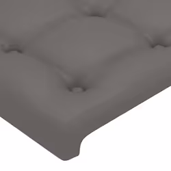 VidaXL 346408 tête de lit et pied de lit Gris - Vue supplémentaire 4