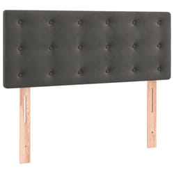 VidaXL 346411 tête de lit et pied de lit Gris foncé