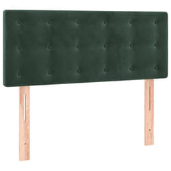 VidaXL 346413 tête de lit et pied de lit Vert foncé