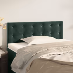 VidaXL 346413 tête de lit et pied de lit Vert foncé